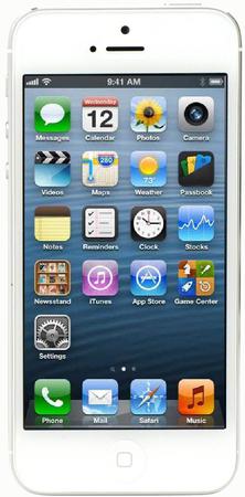 Смартфон Apple iPhone 5 32Gb White & Silver - Десногорск