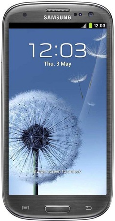 Смартфон Samsung Galaxy S3 GT-I9300 16Gb Titanium grey - Десногорск